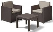 Albert Lounge Set Polyrattan 3 tlg. f&uuml;r nur 149,41 &euro; inkl. Versand