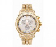 Joe Rodeo Diamant Herren Uhr - MASTER PILOT gold 26.7 ctw 