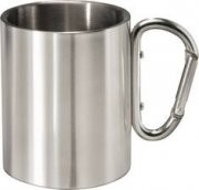  MATO Isolierbecher mit Karabinerhaken Hang-on Edelstahl 0,3 Liter nur 3,99 &euro;