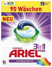 Ariel 3 in 1 Pods Colorwaschmittel (90 Waschladungen) nur 14,99 &euro; mit Prime!