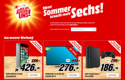 Playstation f&uuml;r 186 Euro im Sechsy Sommer mit richtig fetten Rabatten bei Media Markt! 