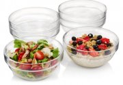 6er Set XL Glasschalen mit 17cm Durchmesser f&uuml;r 9,99 &euro; inkl. Versand