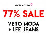 77% SUMMER SALE AUF VERO MODA und LEE bei VENTE PRIVEE