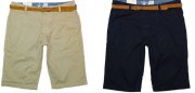 Tom Tailor Herren Chino Shorts mit G&uuml;rtel nur 29,99 &euro; inkl. Versand