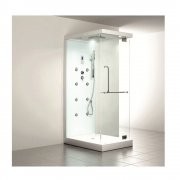 Home Deluxe Design M Duschtempel, inkl. Dampfdusche 