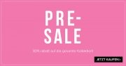 !HOT! Presale 30% Rabatt auf die gesamte Kollektion bei Hunkem&ouml;ller