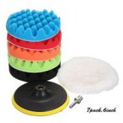7pcs 125mm Auto Polierschwamm MATCC Polieraufsatz Bohrmaschine Polierpad Set f&uuml;r 12,98&euro;