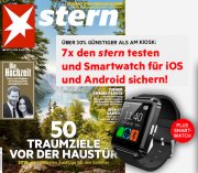 7x den STERN f&uuml;r 21,90 &euro; lesen und Smartwatch sichern