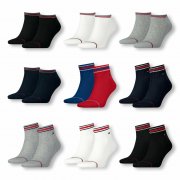 8 Paar Tommy Hilfiger Herren Iconic Sports Sneaker Quarter Sportsocken