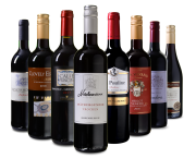 8 renommierte Weine aus der ganzen Welt in einem Paket