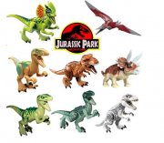 8 Stk. Jurassic Park Dinos (wie Lego) (2 Sets zur Auswahl)
