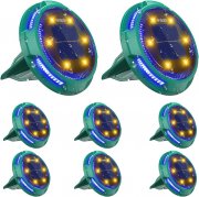 8 St&uuml;ck ANSODY Solar Bodenleuchten