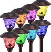 8 St&uuml;ck BEAU JARDIN Solar LED Gartenleuchten