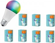 8 St&uuml;ck LEDVANCE Smart+ Bluetooth Classic60 A60 RGBW LED E27 Lampen