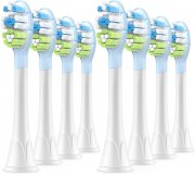 8 St&uuml;ck Superior Clean Aufsteckb&uuml;rsten f&uuml;r Philips Sonicare Elektrische Zahnb&uuml;rste