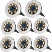 8 St&uuml;ck ZFITEI LED Solarleuchten warmwei&szlig;
