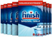 8 x 1,2 kg Finish Spezial-Sp&uuml;lmaschinensalz zum Schutz vor Kalkablagerungen und Wasserflecken