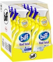 8 x 750 ml Biff Bad Total Spritzige Zitrone Badreiniger
