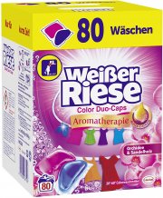 80 Waschladungen Wei&szlig;er Riese Color Duo-Caps Colorwaschmittel