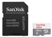 Sandisk Ultra Micro-SD Speicherkarte mit 128GB f&uuml;r 39,99 &euro; - Adapter inklusive