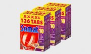  3x Somat Multi 10 Geschirrsp&uuml;ltabs, je 136 Tabs (408 Tabs gesamt)