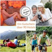 Multi Gutschein f&uuml;r 3 Tage Kurzurlaub f&uuml;r 2 Pers. in &uuml;ber 90 Hotels ANIMOD 99ers