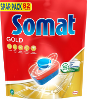 82 Sp&uuml;lmaschinen Tabs Somat Gold f&uuml;r strahlend sauberes Geschirr