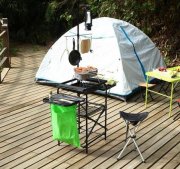 TOMSHOO Outdoor Pack-Away K&uuml;che f&uuml;r ~26,38&euro; mit Gutschein KITOFF5