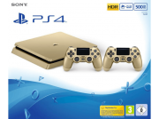 Playstation 4 (500 GB) in gold inkl. 2 Controllern und 2 Spielen (&bdquo;Prey&ldquo; + &bdquo;That&rsquo;s you!&ldquo;) f&uuml;r 298&euro;