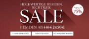 Charles Tyrwhitt: Sale mit bis zu 75 % Rabatt, z.B. Hemden ab 24,90 &euro;