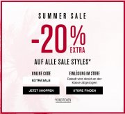 s.Oliver: Summer Sale mit bis zu 50% Rabatt + 20% Rabatt Gutschein Gutscheincode EXTRASALE