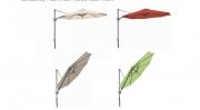 Derby by Doppler Ampelschirm 300 cm &Oslash; 360&deg; drehbar 180 g UV-Schutz 50 Plus,Farbe nach Wahl 
