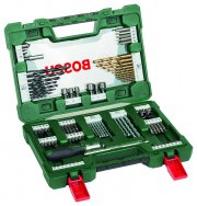 Bosch 91-teiliges V-Line Titanium-Set mit Ratschen-Schraubendrehe 50% reduziert auf 25,99 &euro;