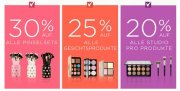 bhcosmetics.de: 30% auf alle Pinsel, 25% auf alle Gesichtsprodukte, 20% auf alle Studio Pro Produkte