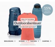 15% auf Outdoor-Artikel bei engelhorn