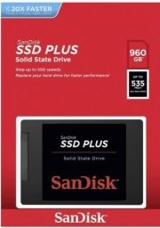 SanDisk SSD Plus SATA Festplatte mit 960 GB f&uuml;r 230,35&euro; Gutscheincode: 15-SALE