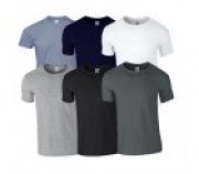 8er GILDAN T-Shirts mit rundhals Ausschnitt, in versch. Farben & Gr&ouml;&szlig;en f&uuml;r 21,77&euro; statt 29,95&euro;