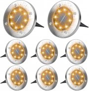 8er &lrm;Pack CPROSP Solar LED Bodenleuchten