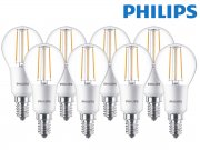 8er Pack Philips E14 dimmbare LED Classic Gl&uuml;hlampen