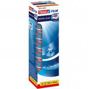 8er Pack tesafilm kristall-klar Klebeband mit starker Haftung 10 m x 19 mm