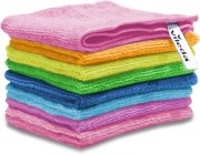8er Pack Vileda Mikrofasert&uuml;cher Colors Allzweckt&uuml;cher aus Mikrofasern 30 x 30 cm