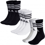 9 Paar adidas Socken 3S Cushioned Crew