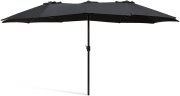 909 Outdoor Doppel Sonnenschirm 450 x 270 cm