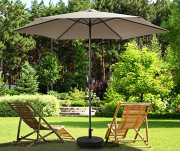 909 Outdoor XL-Sonnenschirm mit Abdeckung