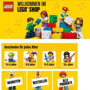 20% Rabatt auf alle Lego Artikel bei Karstadt mit Rabattcode rabatt 