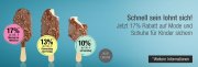 17 % Rabatt ab 100 &euro; auf Mode / Schuhe f&uuml;r Kinder 