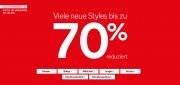 Sale bei C&A - bis zu 70% reduziert