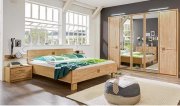 Komplettes Schlafzimmer in Erlefarben (teilmassiv) f&uuml;r 666&euro; + keine Speditionskosten
