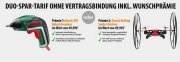 Schnell: 32&euro; Amazon-Gutschein f&uuml;r 3,90&euro; oder Akkuschrauber / Drohne) durch klarmobil-Duotarif