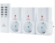 4-teiliges Renkforce Funk-Steckdosen-Set f&uuml;r 14,99 &euro; 